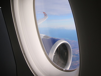 airplane window