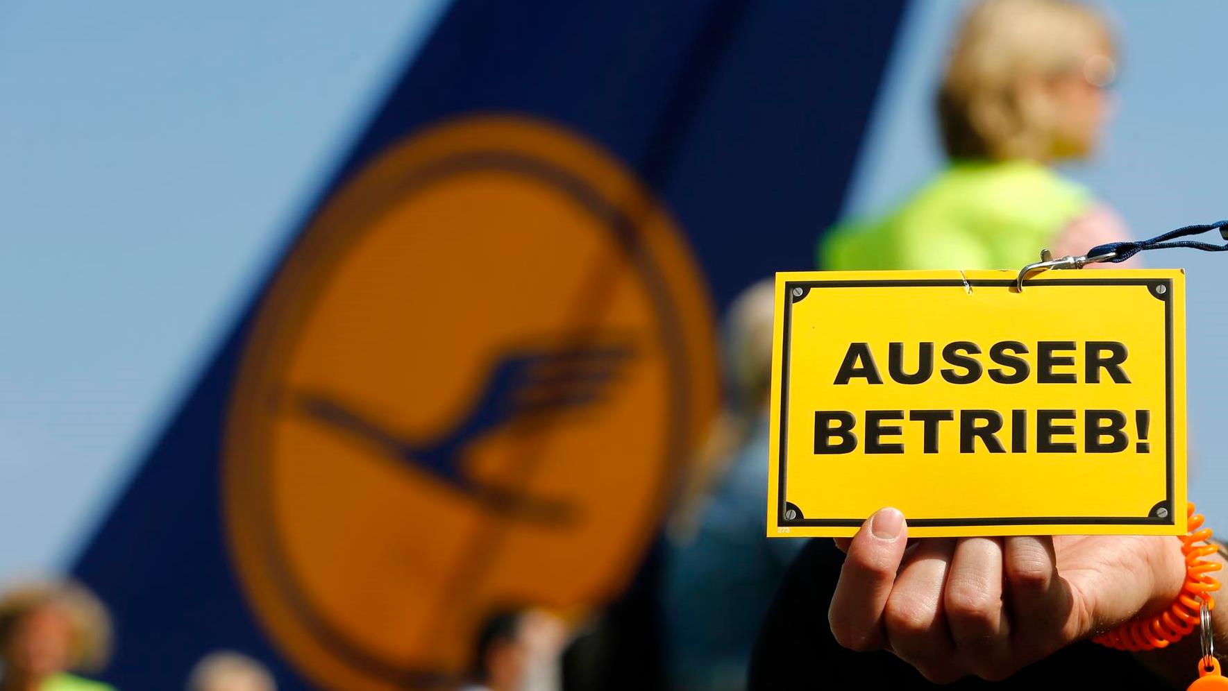 Lufthansa-Piloten bleiben auf ihrem harten Kurs