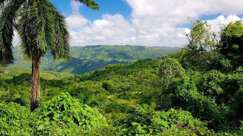 Landschaften von dem Zentrum Kubas, ein Naturgeschenk