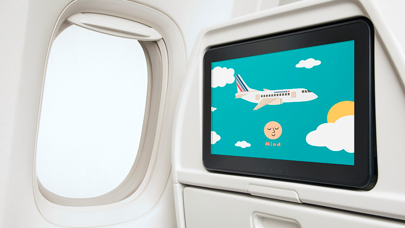 Air France interessiert sich an Familien und Kinder an Bord