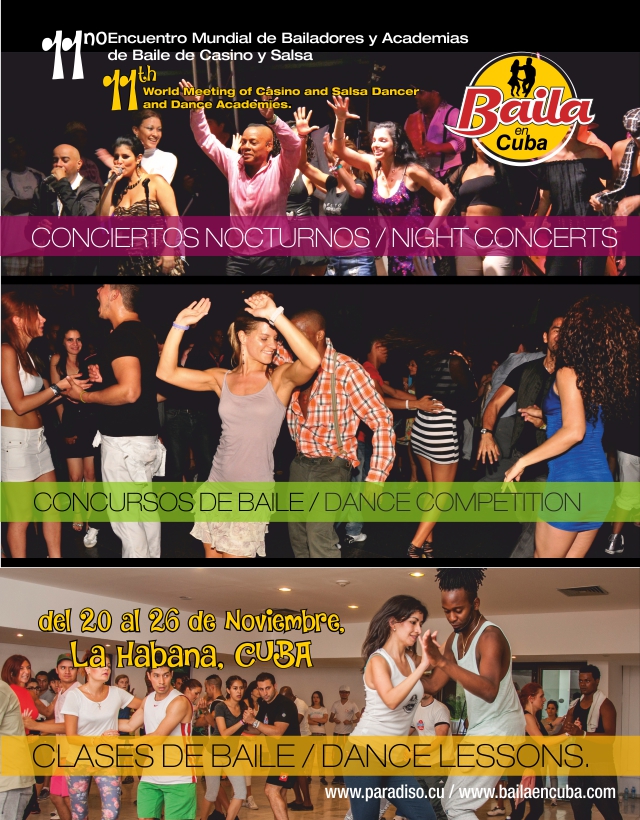 Es nähert sich die elfte Ausgabe von Tanz in Kuba (Baila en Cuba)