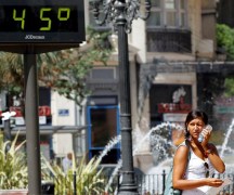 Die hohe Temperaturen könnten im Sommer schwindelig machen
