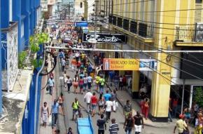 Die Enramadas Straße ist das Lächeln von Santiago de Cuba
