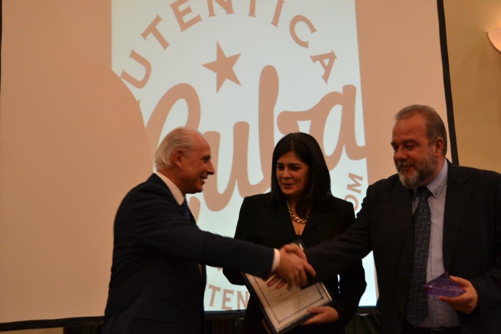 Der kubanische Tourismusministerium wurde mit dem Preis Excelencias in Fitur verleiht
