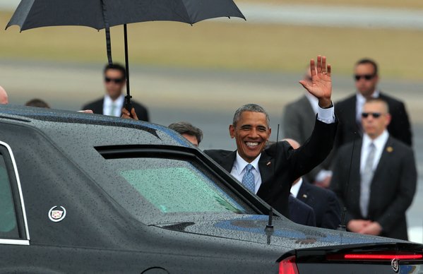 Barack Obama kam in Kuba an