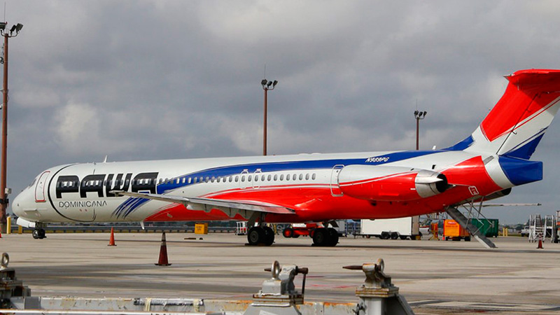 Zivile Luftfahrt aus Dominicana kontrolliert Güter von Fluglinie PAWA