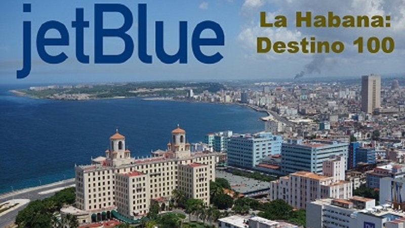Havanna ist die 100 Destination für JetBlue