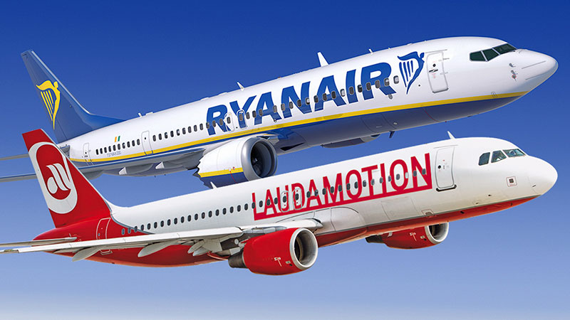Laudamotion-Übernahme durch Ryanair ist perfekt