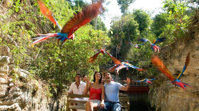 Park Xcaret war nochmals als besten thematischen Park der Welt nominiert 