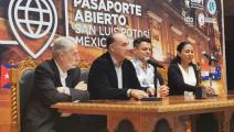 Pressekonferenz der Behörden von San Luis Potosi