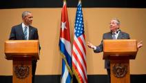Obama und Castro sprechen vor der Presse in Kuba